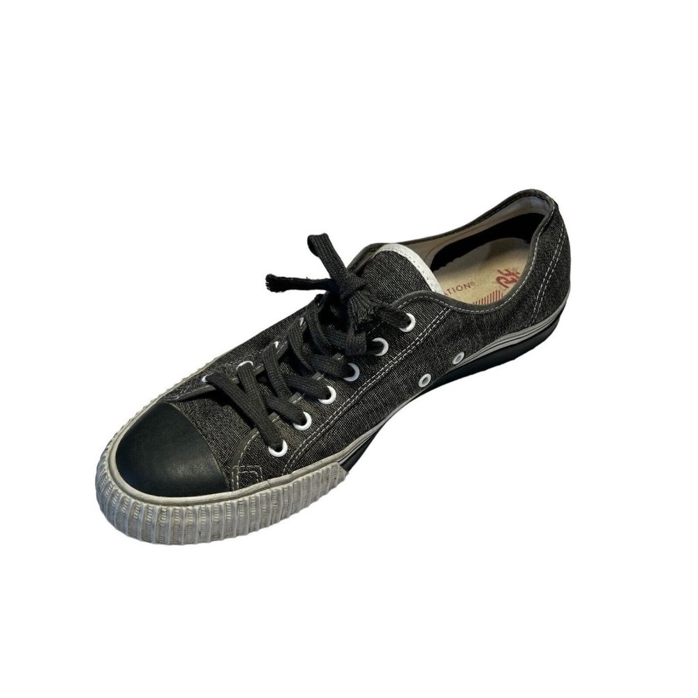 PF Flyers Center Lo Men 14 1/2 Gray‎ Canvas Low Top Athletic Sneaker Shoes